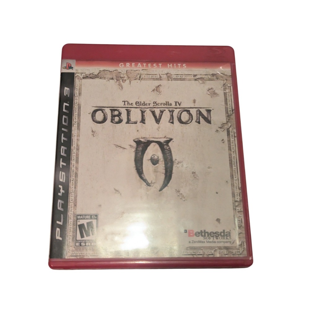 Elder Scrolls IV Oblivion Greatest Hits - Playstation 3‎ PS3 RPG Game